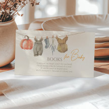 Pequena Pumpkin Fall Clothes Girl Books para Bebê