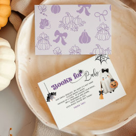 Cartão De Informações Pequenos Livros Brancos para ingresso para bebês