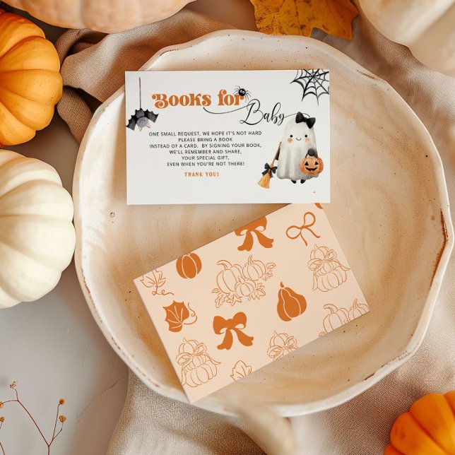 Cartão De Informações Pequenos Livros Brancos para ingresso para bebês (Criador carregado)