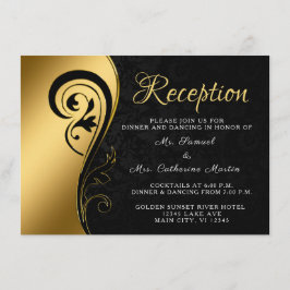 Cartão De Informações Personalização de Aniversário de Casamento de Rece