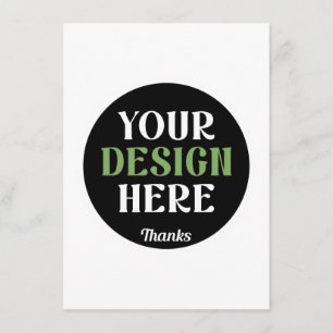 Cartão De Informações personalizado, único, elegante e minimalista hersh