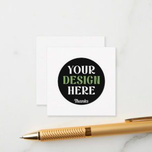 Cartão De Informações personalizado, único, elegante e minimalista hersh