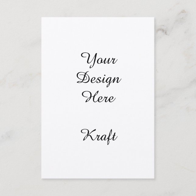 Cartão De Informações Personalizar (Frente)