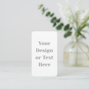Cartão De Informações Personalizável Seu Design ou Texto Aqui Personaliz