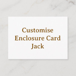 Cartão De Informações personalize simples personalizado 3,5" x 2,5" Quad