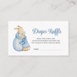 Cartão De Informações Peter Rabbit Fralda Raffle