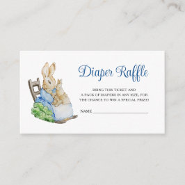 Cartão De Informações Peter Rabbit Fralda Raffle
