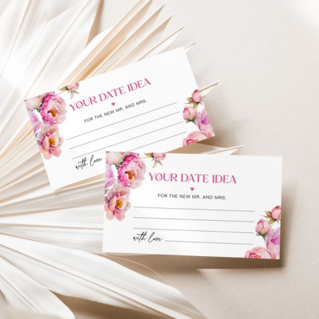 Cartão De Informações Petinhas e prosecco rosa brilhante Ideias da noite (Criador carregado)