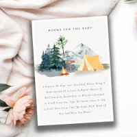 Pine Woods Acampando Livros De Montanha Para Chá d