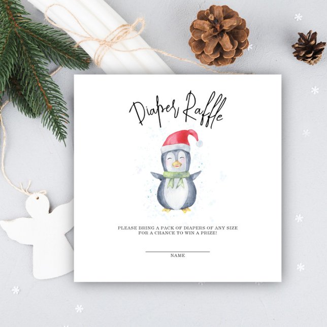 Cartão De Informações Pinguim - fralda (Criador carregado)