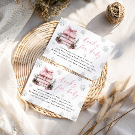 Cartão De Informações Pink Winter New Chapter Begins Books For Baby Card