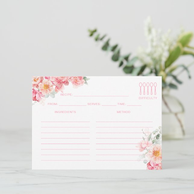 Cartão De Informações Piper Poney Recipe (Em pé/Frente)