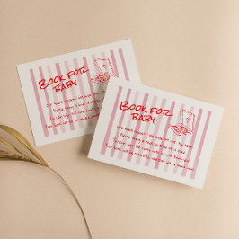 Cartão De Informações Pizza Desenhada Mão Pizza Vermelha Pink Livro