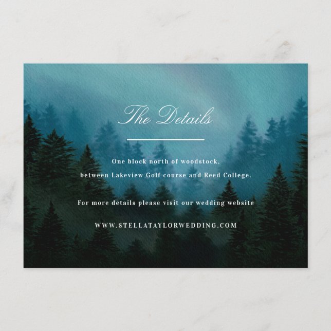 Cartão De Informações Placa Aurora Directions (Frente)