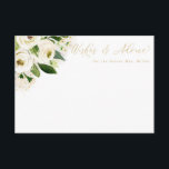 Cartão De Informações Placa de Aconselhamento Floral de Cor de Água Bran<br><div class="desc">Este lindo cartão floral apresenta flores de aquarela e seu texto personalizado. Use a modelo para preencher suas informações. O recurso "Personalizar mais" pode ser usado para alterar a fonte (tamanho,  estilo,  cor) e adicionar mais linhas de texto,  alterar o layout e adicionar texto ao verso.</div>