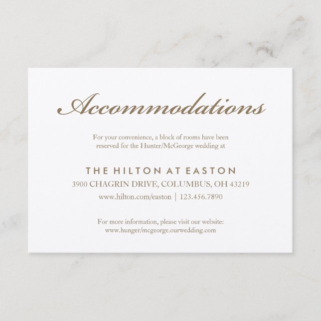 Cartão De Informações Placa de Alojamento de Desenho rosa em Sepia (Frente)