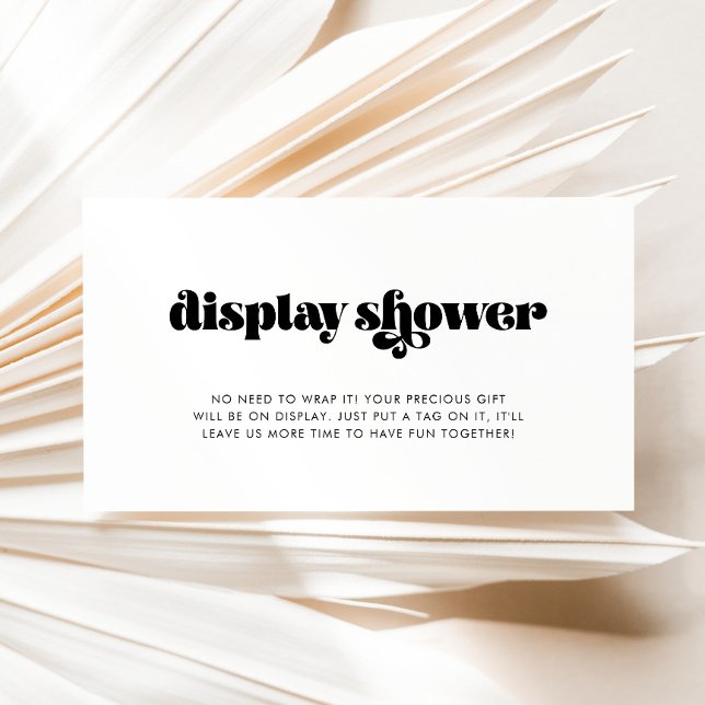 Cartão De Informações Placa de Chá de Exibição de Script Retroativo Vint (Criador carregado)