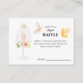 Cartão De Informações Placa de chá de fraldas de  de elenco de fralda ro