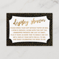 Placa de Chá de panela de Confetti Preta e Dourada