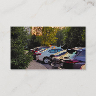 Cartão De Informações Placa de compartimento de drive sunset - Personali