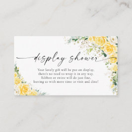 Cartão De Informações Placa de Enclosure de Chuveiro com Exposição Amare