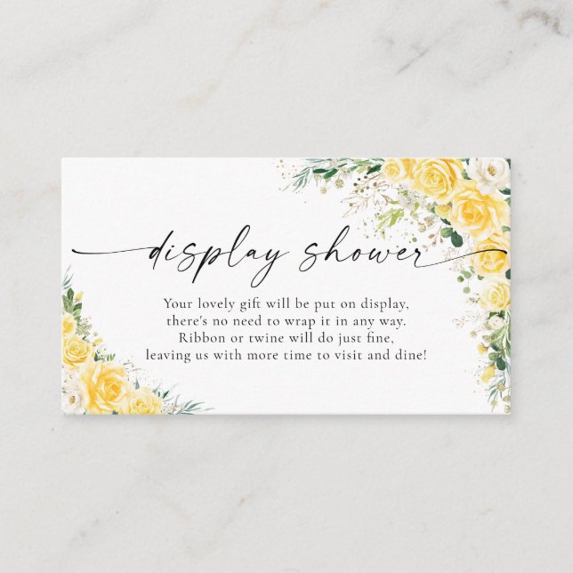 Cartão De Informações Placa de Enclosure de Chuveiro com Exposição Amare (Frente)