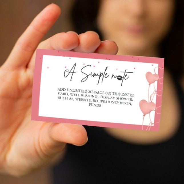 Cartão De Informações Placa de exibição do Chá de panela Elegante (Criador carregado)