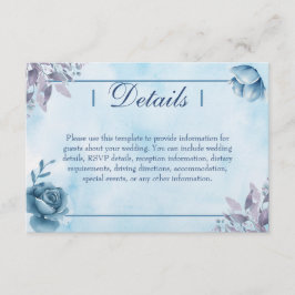 Cartão De Informações Placa de gabinete