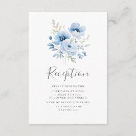 Cartão De Informações Placa de gabinete de Recepção de casamento flexíve