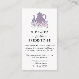 Cartão De Informações Placa de gabinete de solicitação de recebimento de