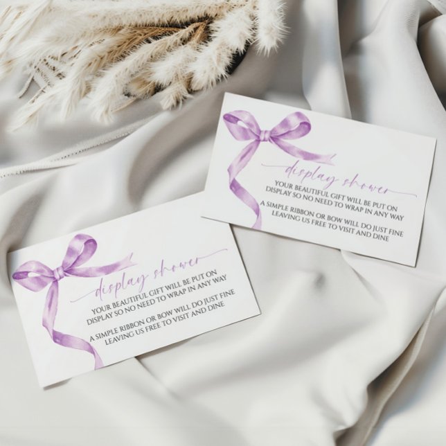 Cartão De Informações Placa de gabinete do Chá de fraldas de exibição do (Criador carregado)