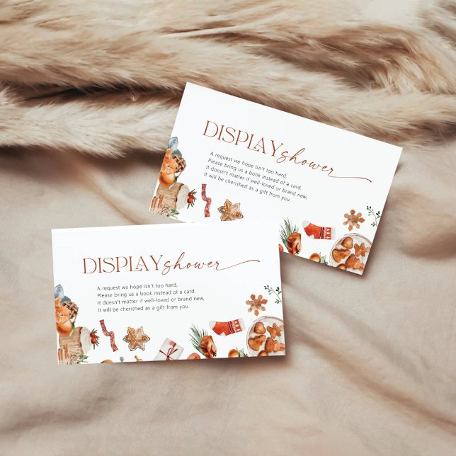 Cartão De Informações Placa de gabinete do Chá de inverno (Criador carregado)