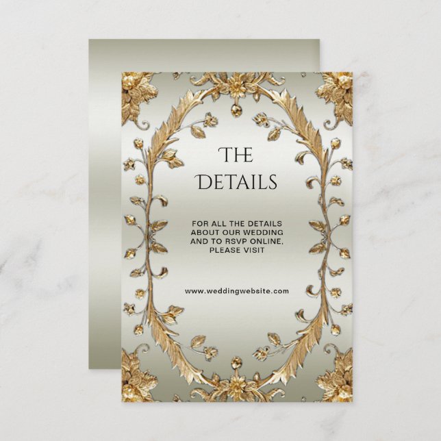 Cartão De Informações Placa de gabinete do ventilador do Ornamentado do  (Frente/Verso)