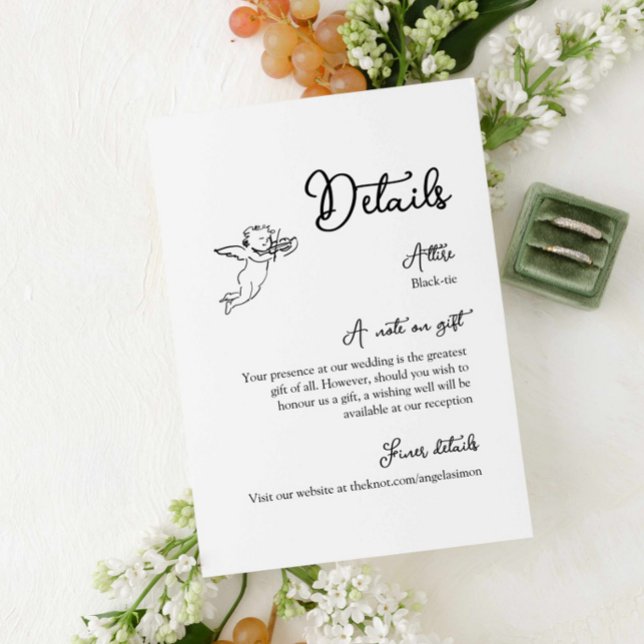 Cartão De Informações Placa de gabinete Whimsical (Criador carregado)