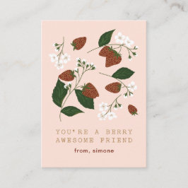 Cartão De Informações Placa de Namorados Berry Awmanutenção da Classe St