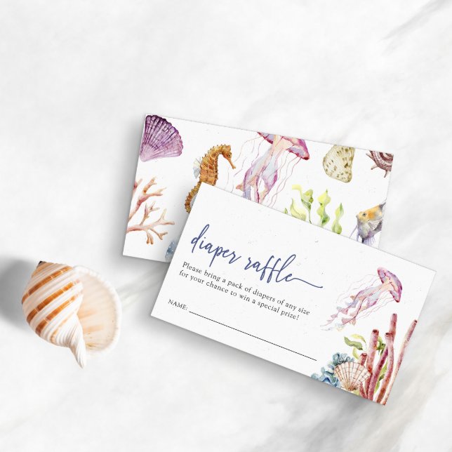 Cartão De Informações Placa de Raffle de Fralda cúbica (Criador carregado)