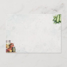 Cartão De Informações Placa de recebimento básica do Vazio de salto