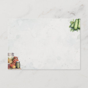 Cartão De Informações Placa de recebimento básica do Vazio de salto