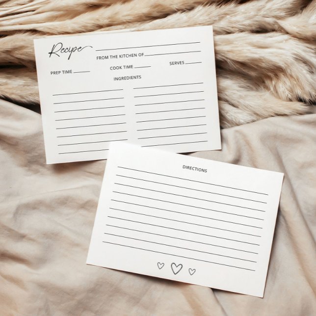 Cartão De Informações Placa de recebimento de Chás de panela minimalista (Criador carregado)