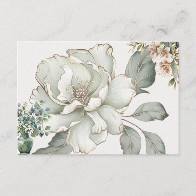 Cartão De Informações Placa de recebimento do Vazio de tranquilidade (Frente)