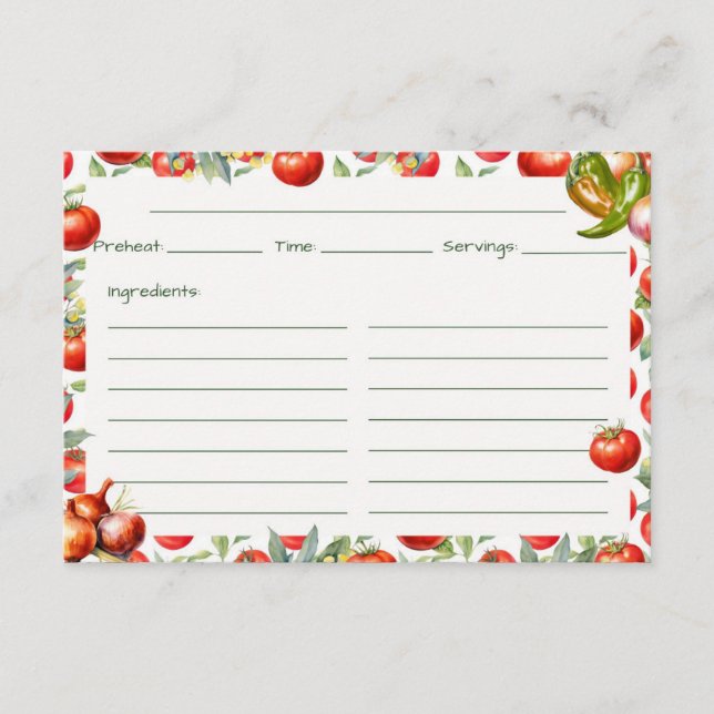 Cartão De Informações Placa de recebimento Salsa Chips 'N (Frente)