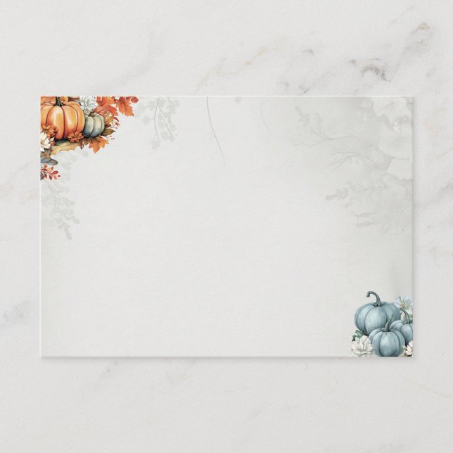 Cartão De Informações Placa de Receita Básica do Vazio Gourdegous (Frente)