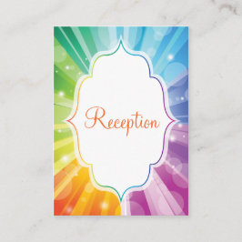 Cartão De Informações Placa de receptáculo de recepção de explosão solar