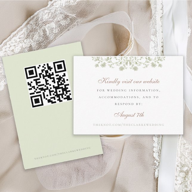 Cartão De Informações Placa de receptáculo Floral Primavera Chinoiserie (Criador carregado)