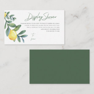 Cartão De Informações Placa do Chá de exibição, sem quebra, Chá de panel