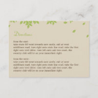 Placa Oak Tree Directions