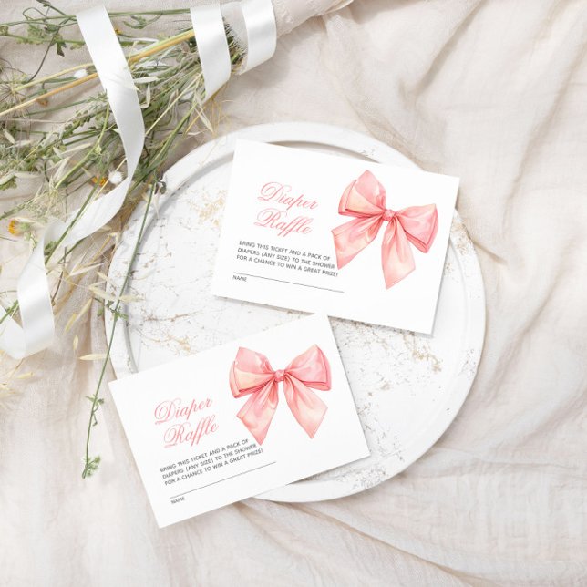 Cartão De Informações Placa Raffel de Fralda rosa-pino (Criador carregado)