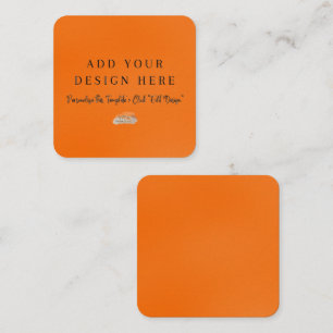 Cartão De Informações Placas de gabinete redondas de 2,5" x 2,5"