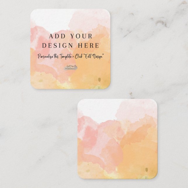 Cartão De Informações Placas de gabinete redondas de 2,5" x 2,5" (Frente/Verso)