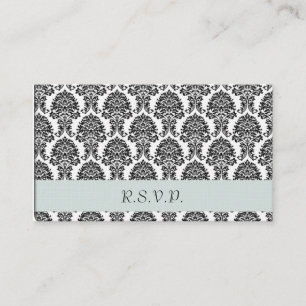 Cartão De Informações Placas RSVP de Casamento